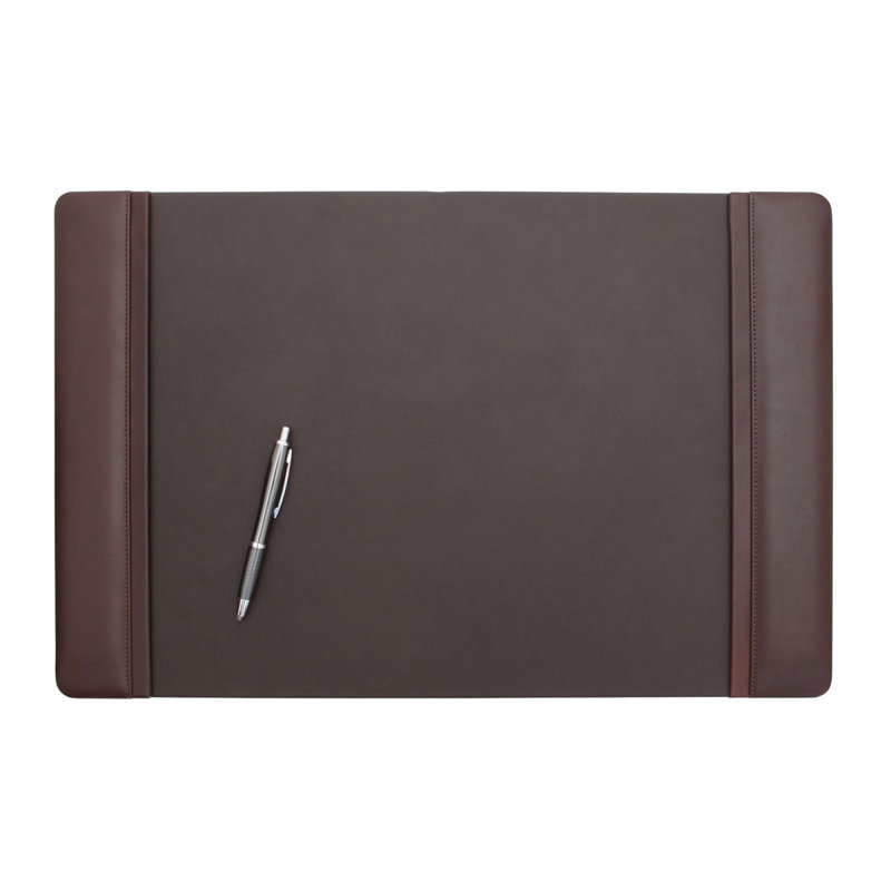 Leather Desk Pad, Chocolate Brown