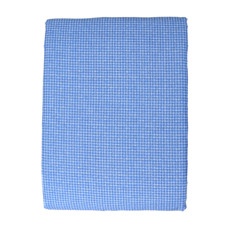 Jaskier Traditional Cotton Blend Standard Houndstooth Duvet Cover, Twin Duvet Cover