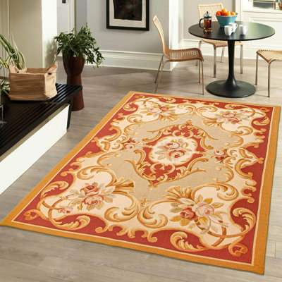 Dynasty Khaki Tapestry Kilim 3'10" x 6'0"