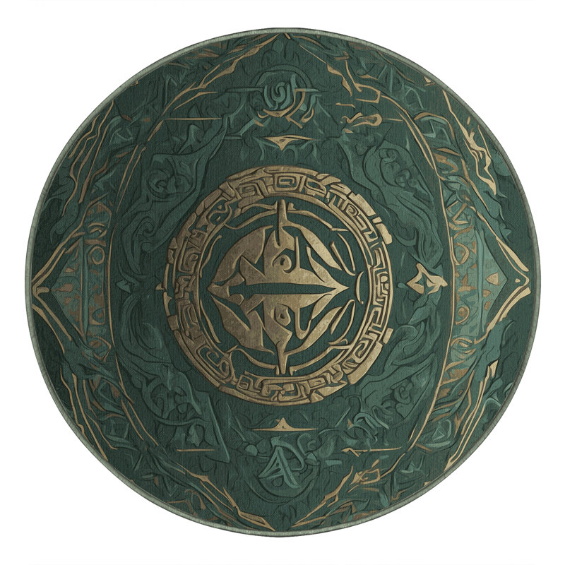 Twilight Realm Rug, Round 7'