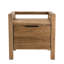Casiano 55cm W Solid Wood Bedside Table