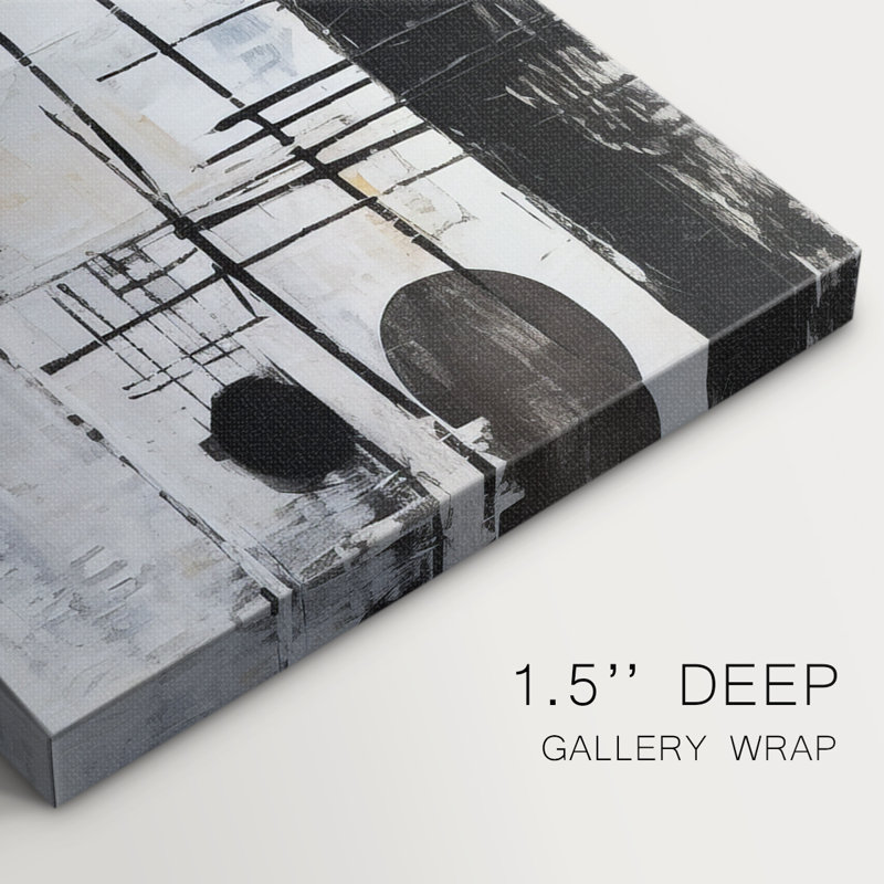 Abstract Series-CCCXCIX- Gallery Wrapped Canvas -Ready to Hang, 12" H x 30" W