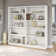 Doyno Tall 5 Shelf Bookcase - Set of 2, Storage and Display Bookshelves for Home Office and Living Room