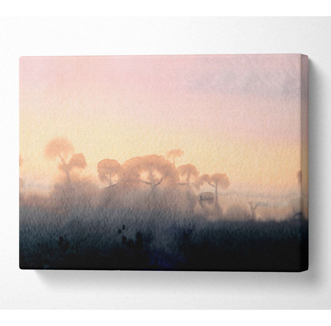 Yorkshire Dales Mist - Kunstdrucke auf Leinwand - Wrapped Canvas