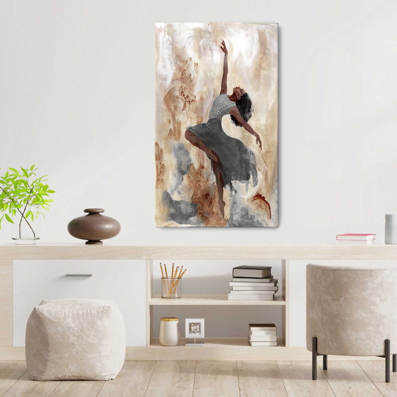 "Beautiful Dancer I" par Charity Henderson, reproduction sur toile, H 60 po x l 36 po x P 1,5 po