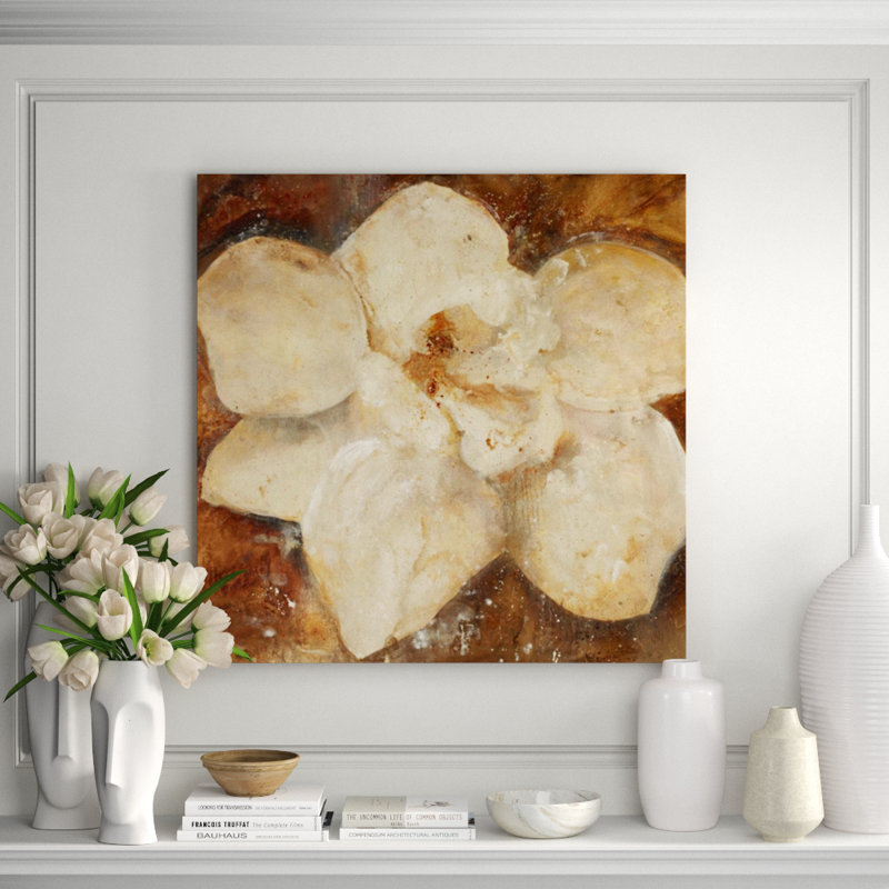 White Passion Painting, Plexi, 40" H x 40" W x 1.5" D