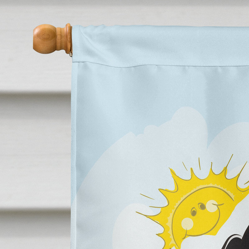 Drapeau de maison 40 po x 28 po Batchelder, Teckel à poil court