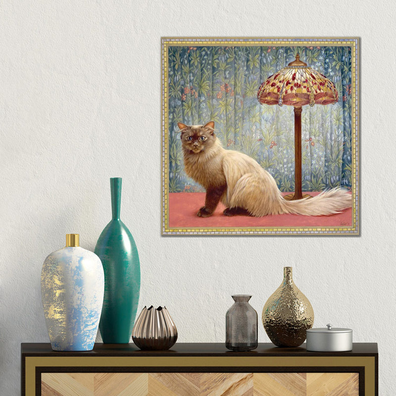 Odette's Alice by Ivory Cats - Gallery-Wrapped Canvas Giclée on Canvas, 45.72 cm H x 45.72 cm W, Wrapped Canvas