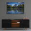 «Lagoon In Boston Public Garden» par Rick Berk, art mural en verre acrylique-61977720