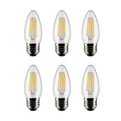 B11 LED, Dimmable Light Bulb, E26/Medium (Standard) Base