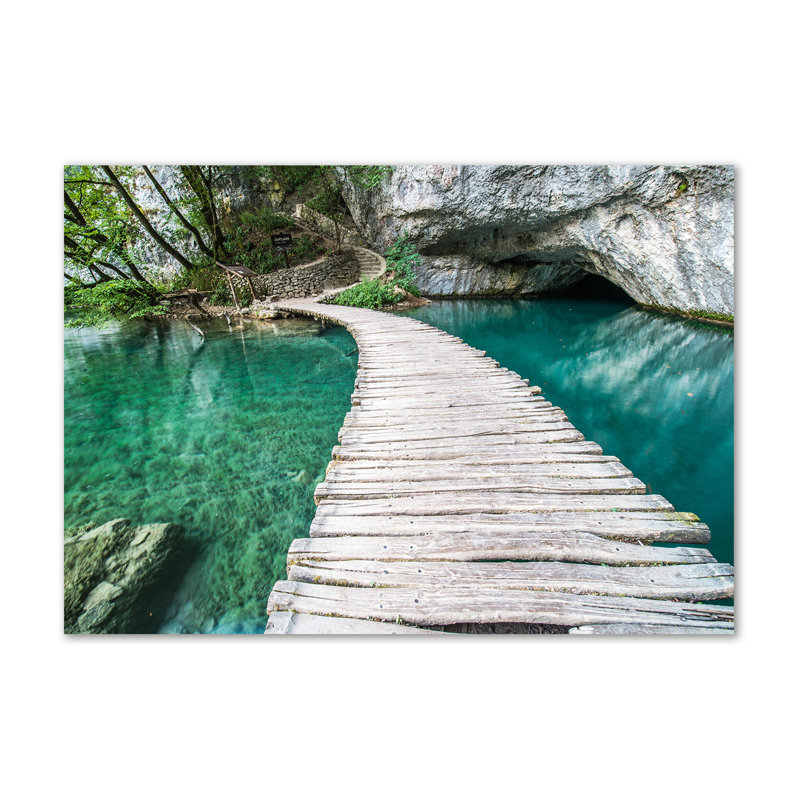 Plitvice Lakes - Wrapped Canvas Print