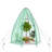 5.33' W x 5.33' D Mini Greenhouse