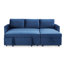 Tannum 3 Seater Velvet Sofa Bed-2098904822