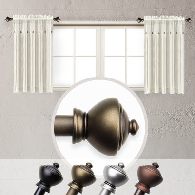 Annil Adjustable Single Curtain Pole