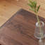 Table basse de salon en noyer noir