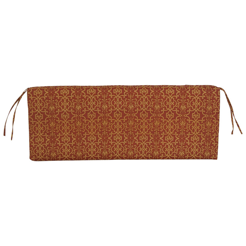 Outdoor 3'' Bench Seat Cushion, 3.5" H x 51" W x 19" D
