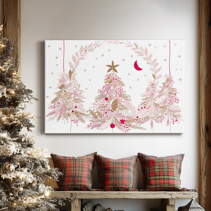 Toile enveloppée de neige de qualité supérieure au milieu de l'hiver au crépuscule, H 12 po x l 18 po