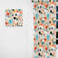 Tribal Fusion Motif à pois I - Rideau abstrait - Rideau abstrait obscurcissant - 1 panneau-107594683