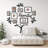 Guruvansh Family Picture Frame, Collage Wall Frame Set