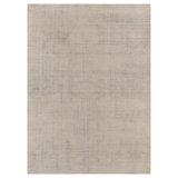 Textural Hand Knotted Area Rug in Beige, Brown, Cream