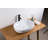 Ruvati inch Bathroom Vessel Sink White Oval Above Counter Vanity Porcelain Ceramic-101344571