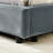 Mid-Century Style Full Bed, Gray Velvet Upholstered With And For Bedroom/Living Room Daybed Frame, Stable Construction Comfortable /-1533898104