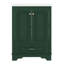 Ensemble de meuble-lavabo 24 po avec lavabo en céramique, armoire de rangement moderne avec 2 portes et tiroir, meuble-lavabo autoportant-121085755