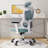 Mawgan Ergonomic Office Chair and Task Office Adjustable Lumbar Support 6D Armrest 6D Headrest Breathable Mesh-467155081