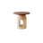 Coffee Table Set Of 2, Square Nesting Table With Combination Of Open Storage And Drawer Storage