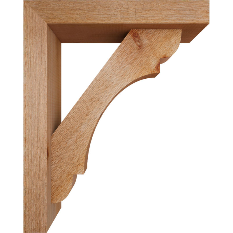 Support de bloc olympique avec entretoise décalée, 20 x 16, Cèdre rouge occidental de l 4 po (scié brut)