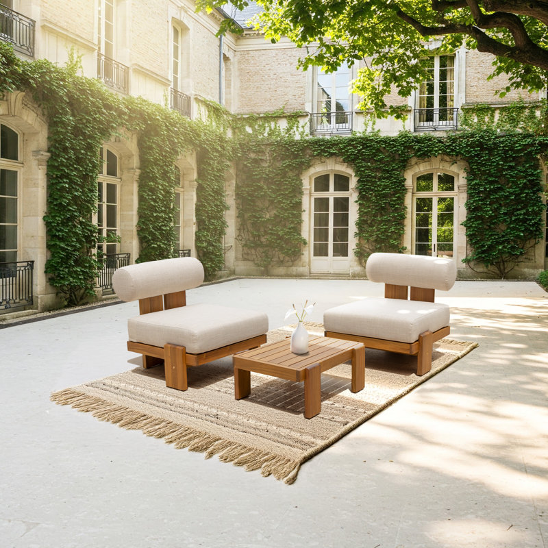 Ensemble de conversation pour patio Aurora, ensemble de mobilier d'extérieur pour jardin, balcon 