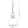 Comstock 1-Light Globe Chandelier