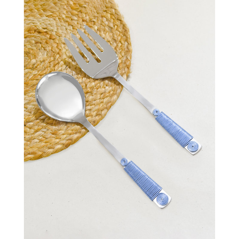 Daviel Stainless Steel Salad Servers