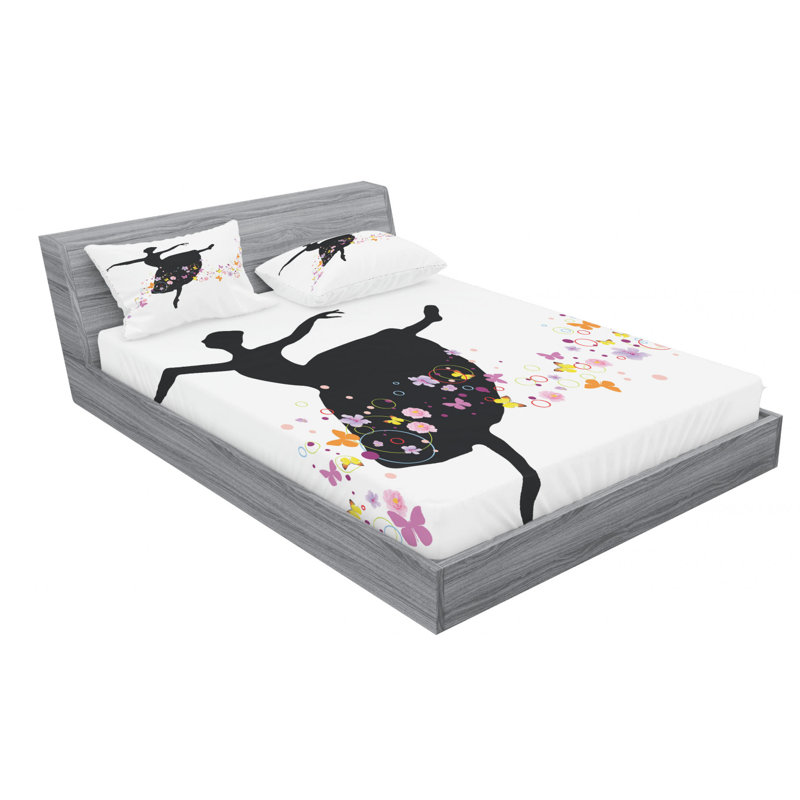 Microfiber Sheet Set, Full Sheet Set with Fitted Sheet