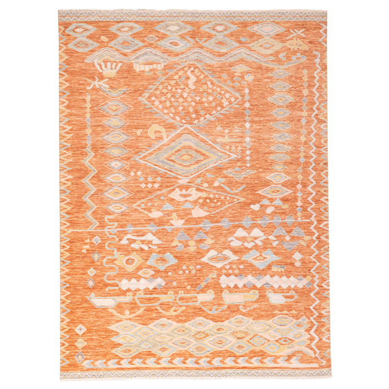 Tapis rouille 9 pi 0 po x 12 pi Shalimar