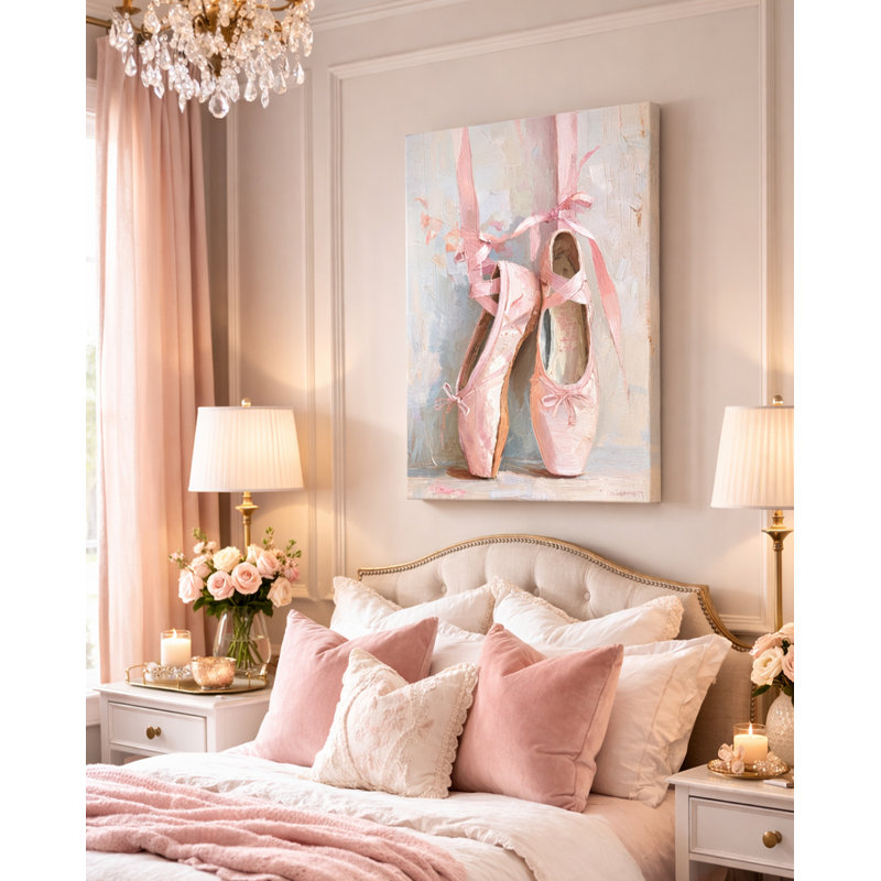 «Ballet Elegance», art mural sur toile tendue, H 36 po x l 24 po