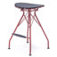 Ensemble de 24 tabourets de bar à hauteur de comptoir de 24, tabourets de bar industriels en métal avec repose-pieds en similicuir et tabourets de cuisine en bois massif
