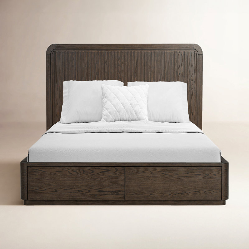 Greer Queen Panel Storage Bed, Queen, Yes