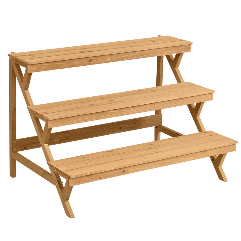 Brekka Wood Plant Stand