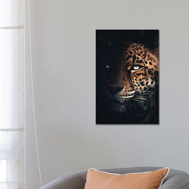 The Jaguar by Zenja Gammer - Print on Canvas, Wrapped Canvas, 66.04 cm H x 45.72 cm W x 1.91 cm D