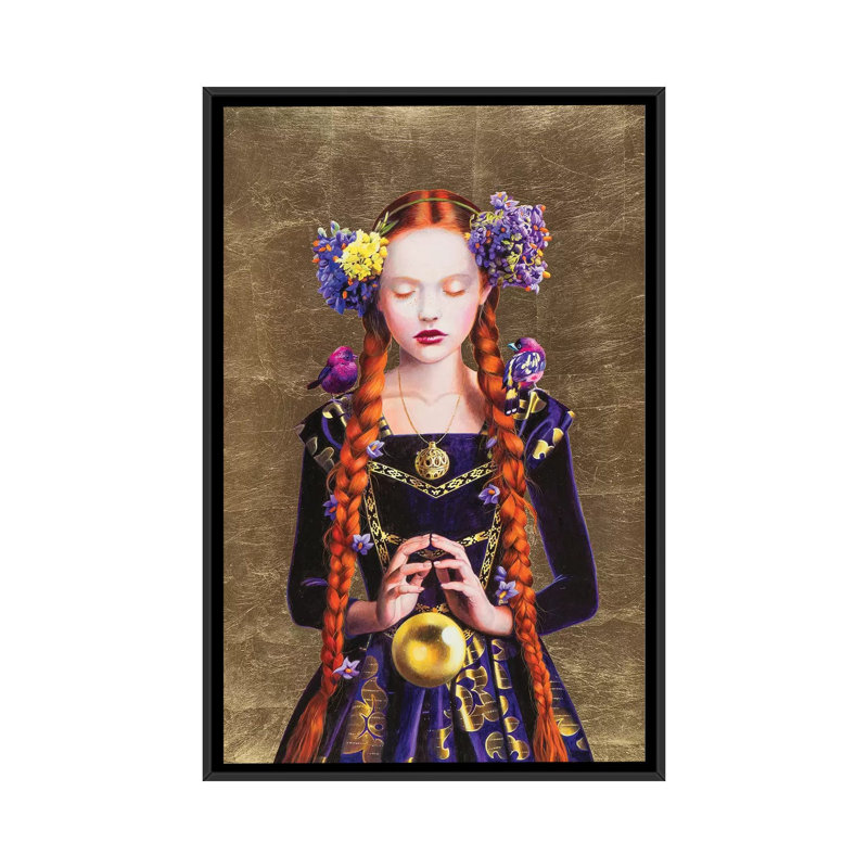 « maga equinozia copia », impression sur toile, H 26 po x l 18 po x P 1,5 po, Toile avec cadre noir, Pas de tapis