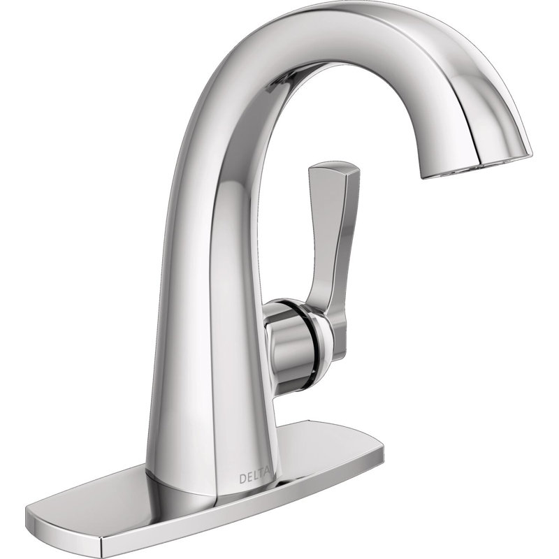 Single Handle Bathroom Faucet, Lumicoat  Chrome