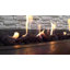 Armutalan Rectangle Concrete Propane Smokeless Fire Pit Table-459317703