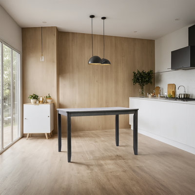 Majidah Solid Wood Base Dining Table