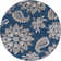 Tapis bleu Moyo