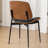 Orise Modern Upholstered Dining Chairs With Walnut Bentwood-1634795800
