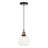 Luminaire suspendu, luminaire suspendu industriel en verre 1 lumière-1342194565