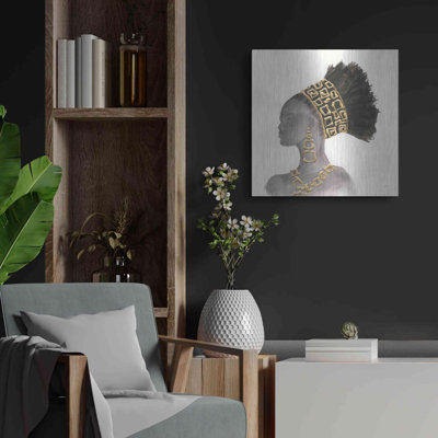 «Coiffure beauté II» par Chris Paschke, 36 po x 36 po