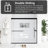 60 In. W X 58 In. H Sliding Framed Shower Door-111010751