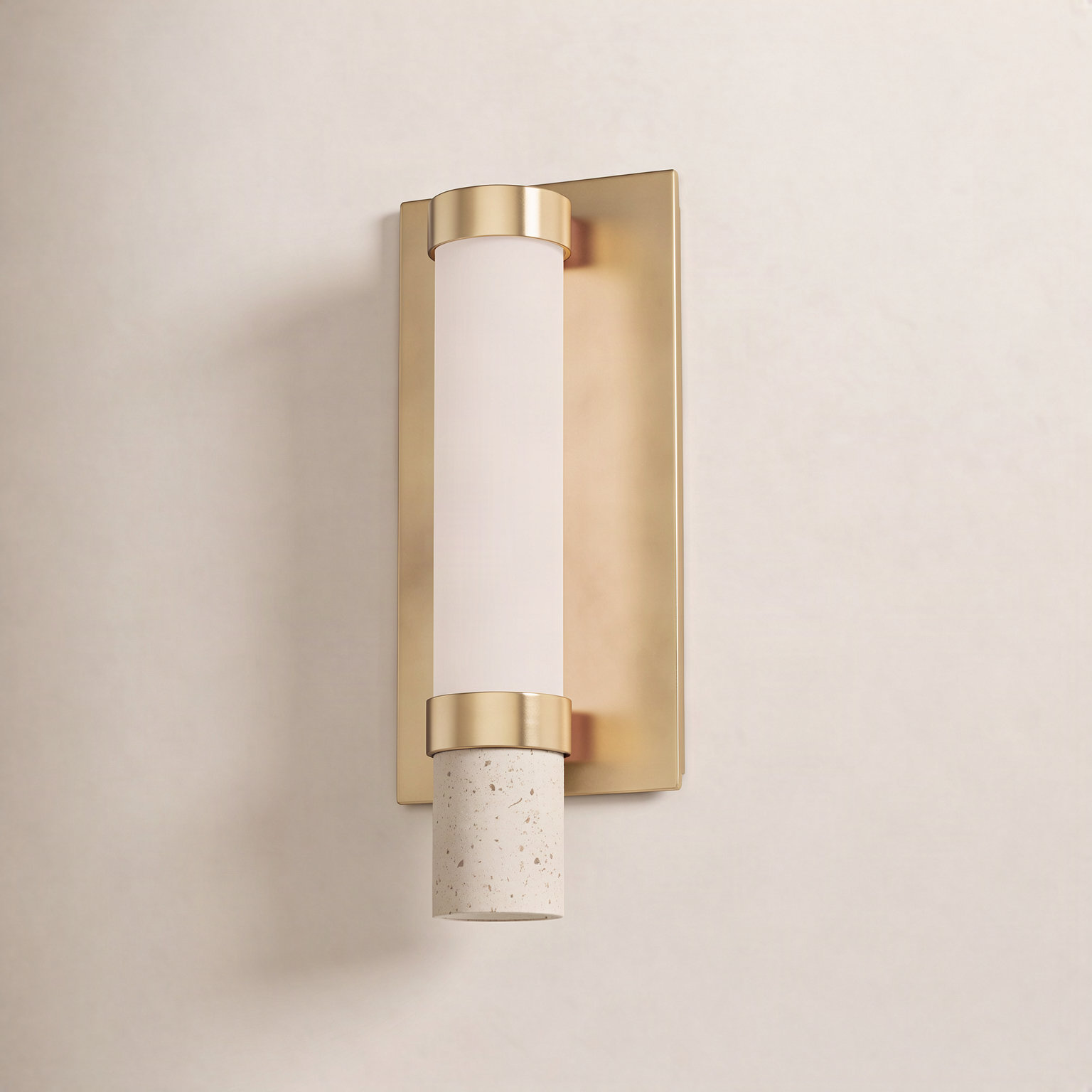 Delna 2 Light Dimmable LED Flush Mounted Sconce